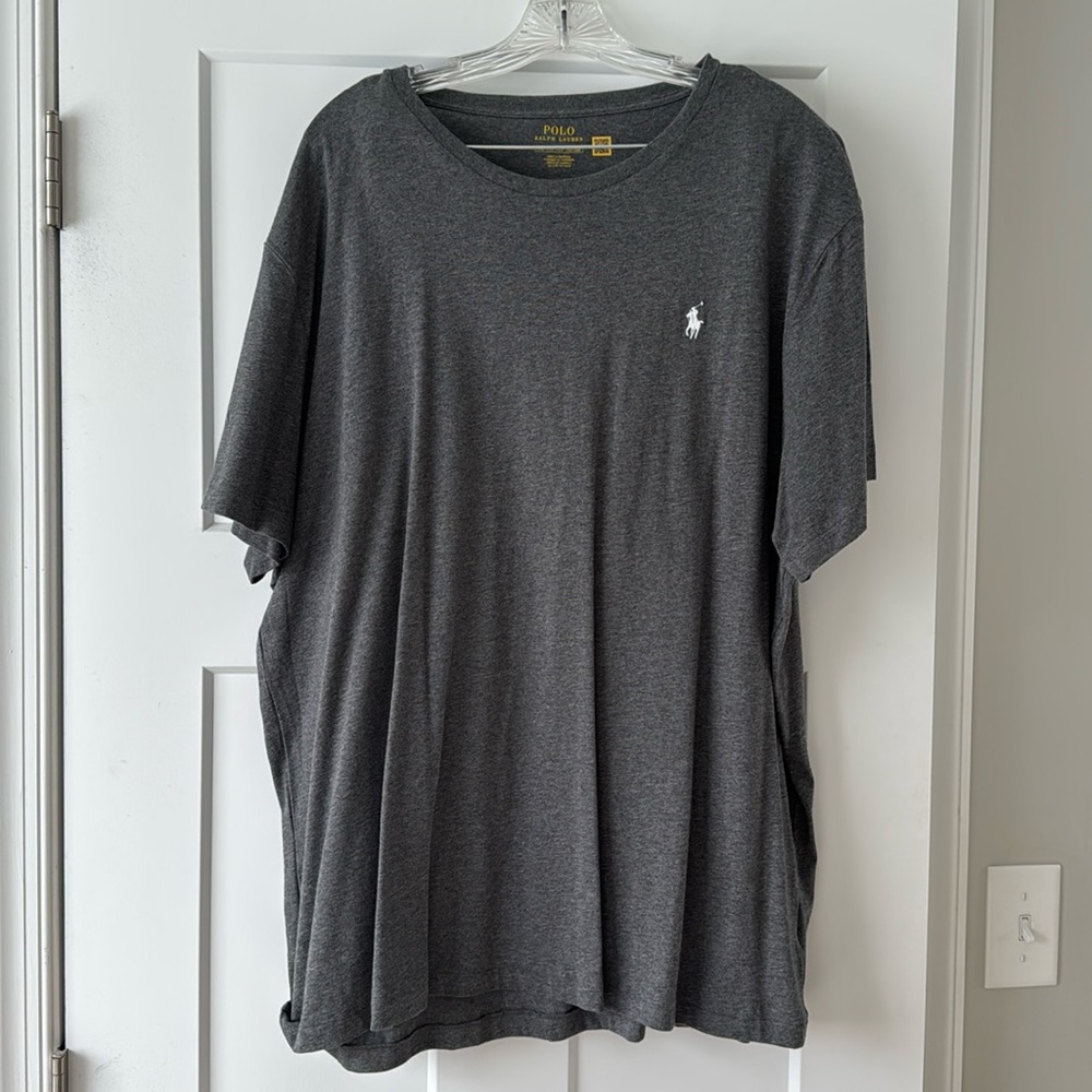 Men’s Polo Ralph Lauren Gray T-Shirt Size XXL